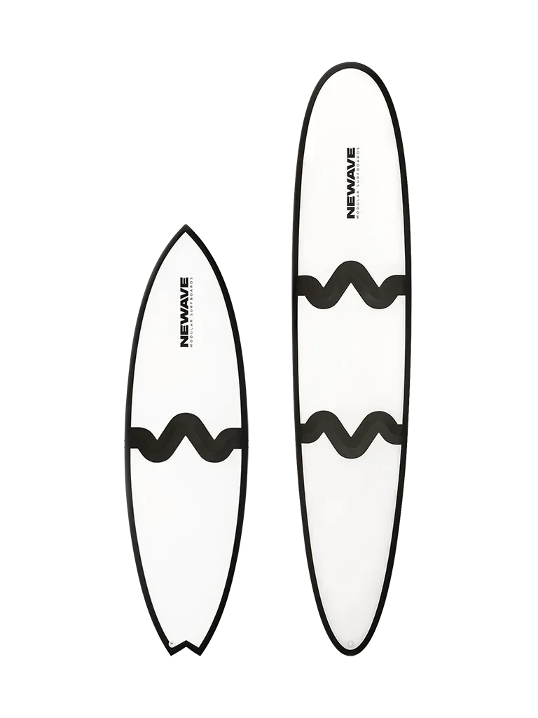 All Round Fish / Longboard + Boardbag